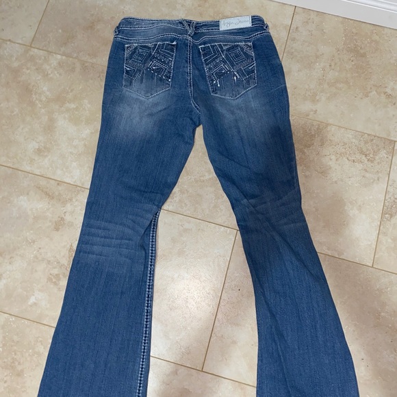 Ariya Ripped Flare Jeans - Picture 2 of 2